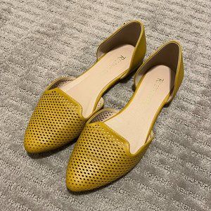 Restricted Mustard Yellow Flats - Size 8.5